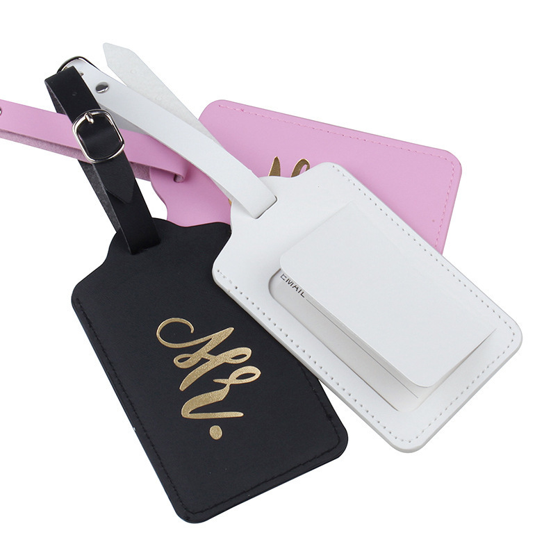 Custom luggage tag for travel 