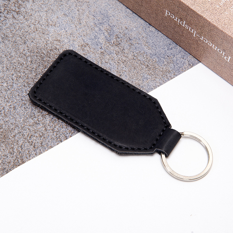 Slim Rectangular Keyring Design