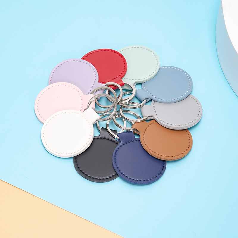 Round Shape Keyring Design