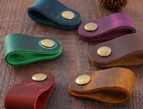 EC001GL – Compact leather earphone Clip, Small Gifts