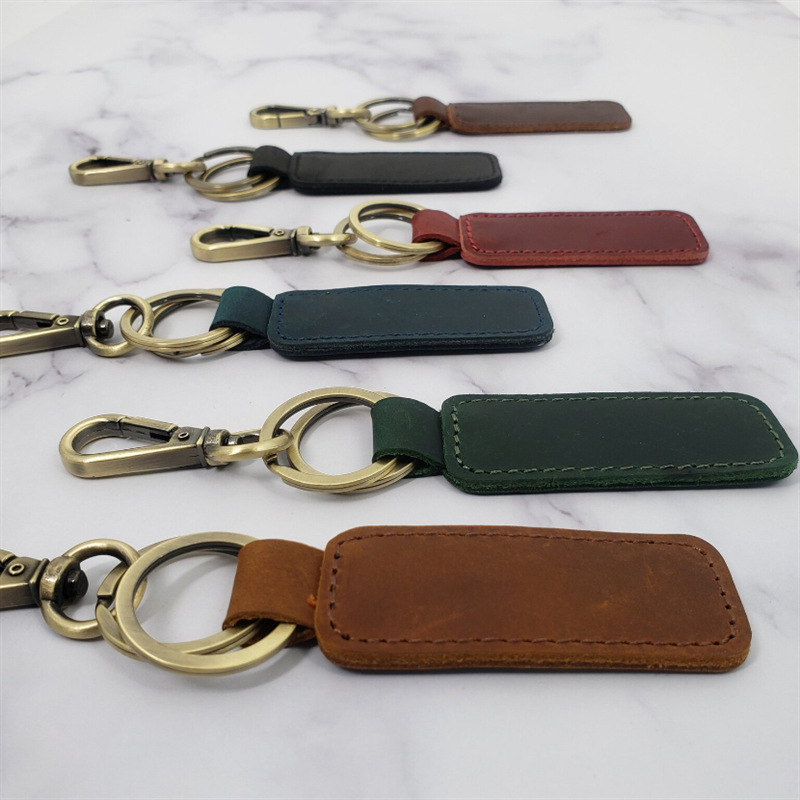 KR1023GL leather keychain for promotional gifts idea