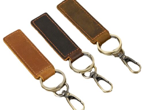 KR1023GL Genuine Leather Keychain – Promotional Gift Ideas