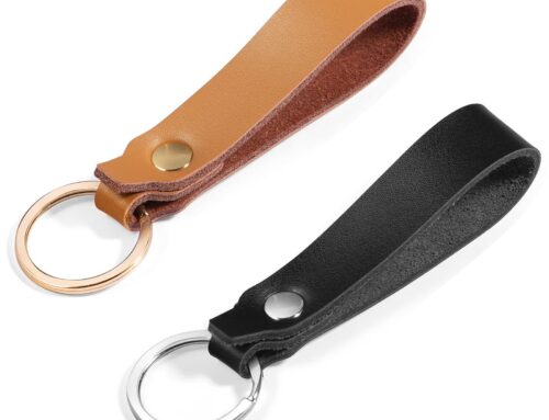 KR1024GL Genuine Leather Keychain – Promotional Gift Ideas